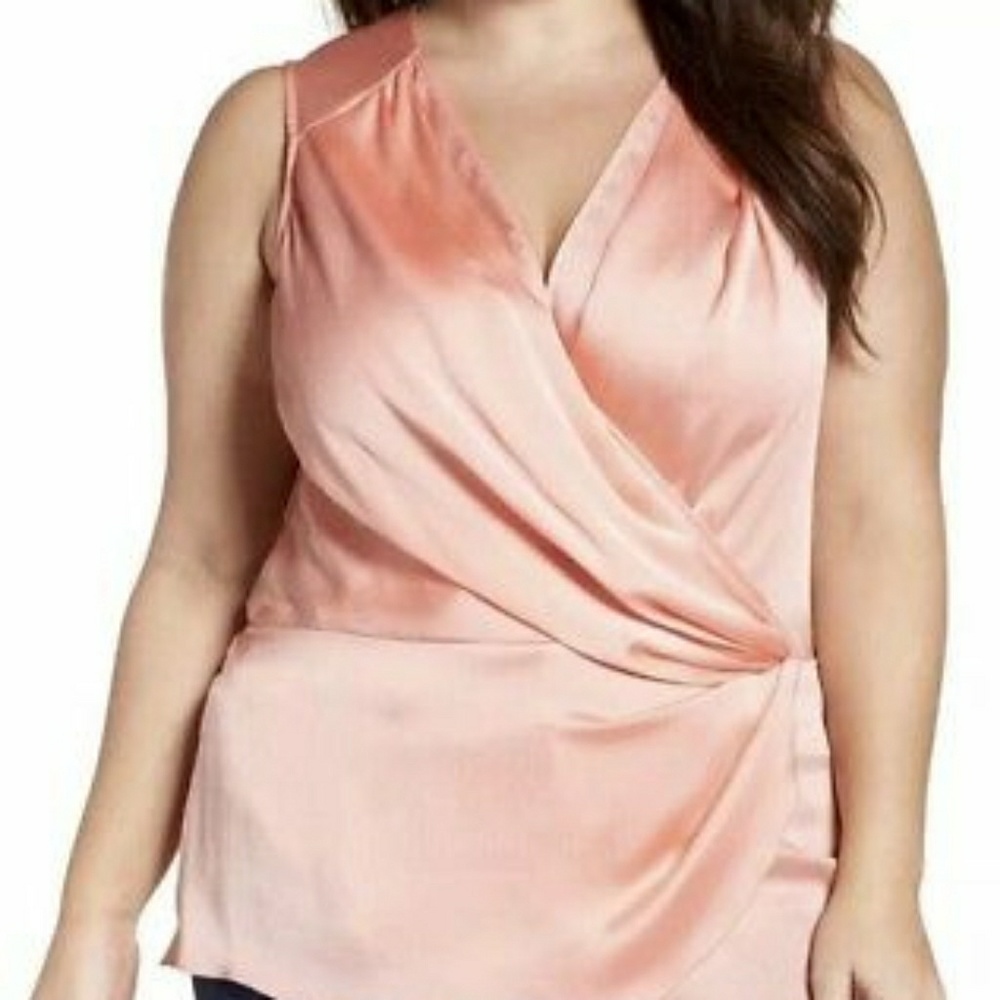 Nwt melissa mccarthy 7 sleeveless blouse